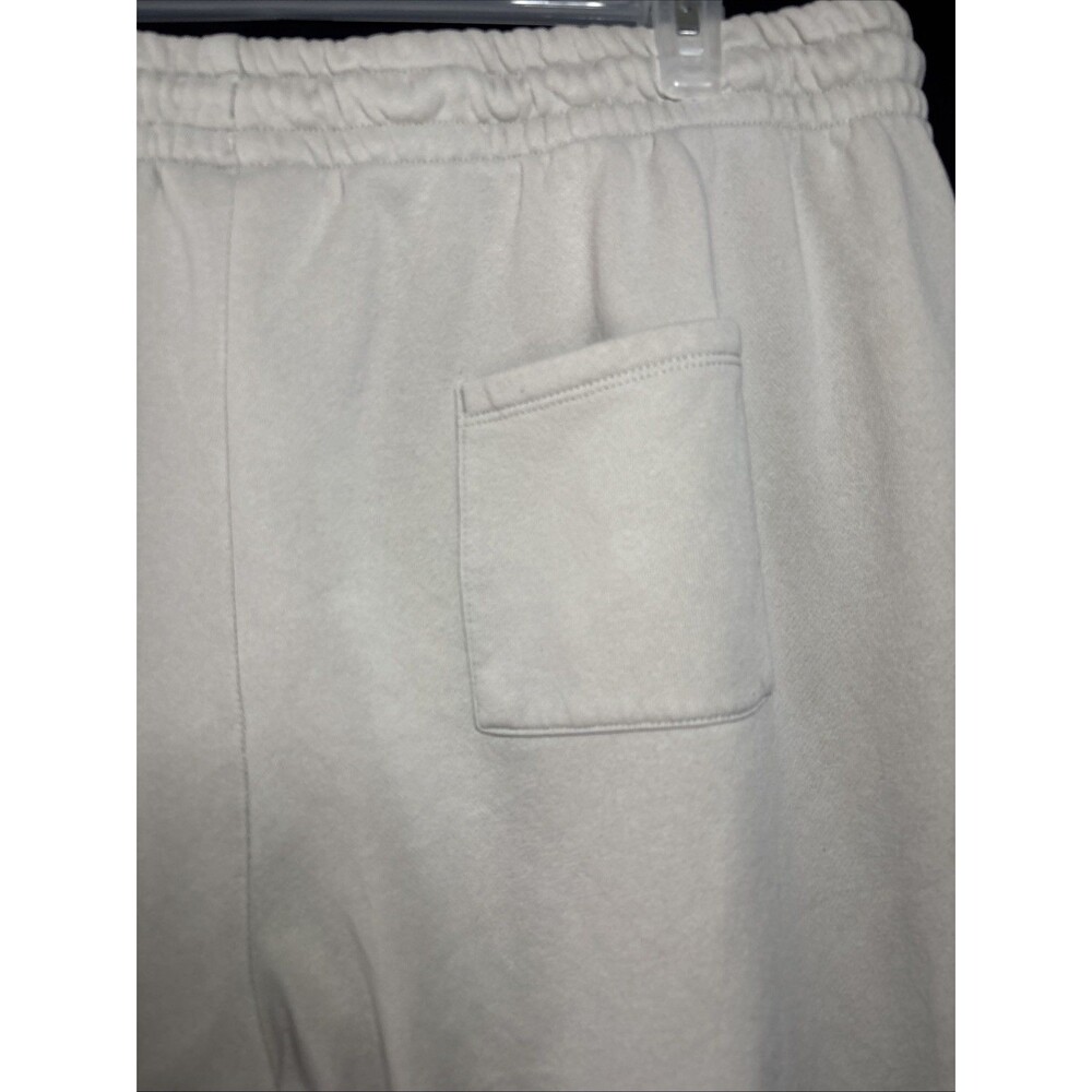 NWOT Reebok Joggers 3x Men’s Beige/white Logo Pockets Drawstring - Picture 11 of 11